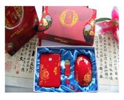 中國紅精品3件套